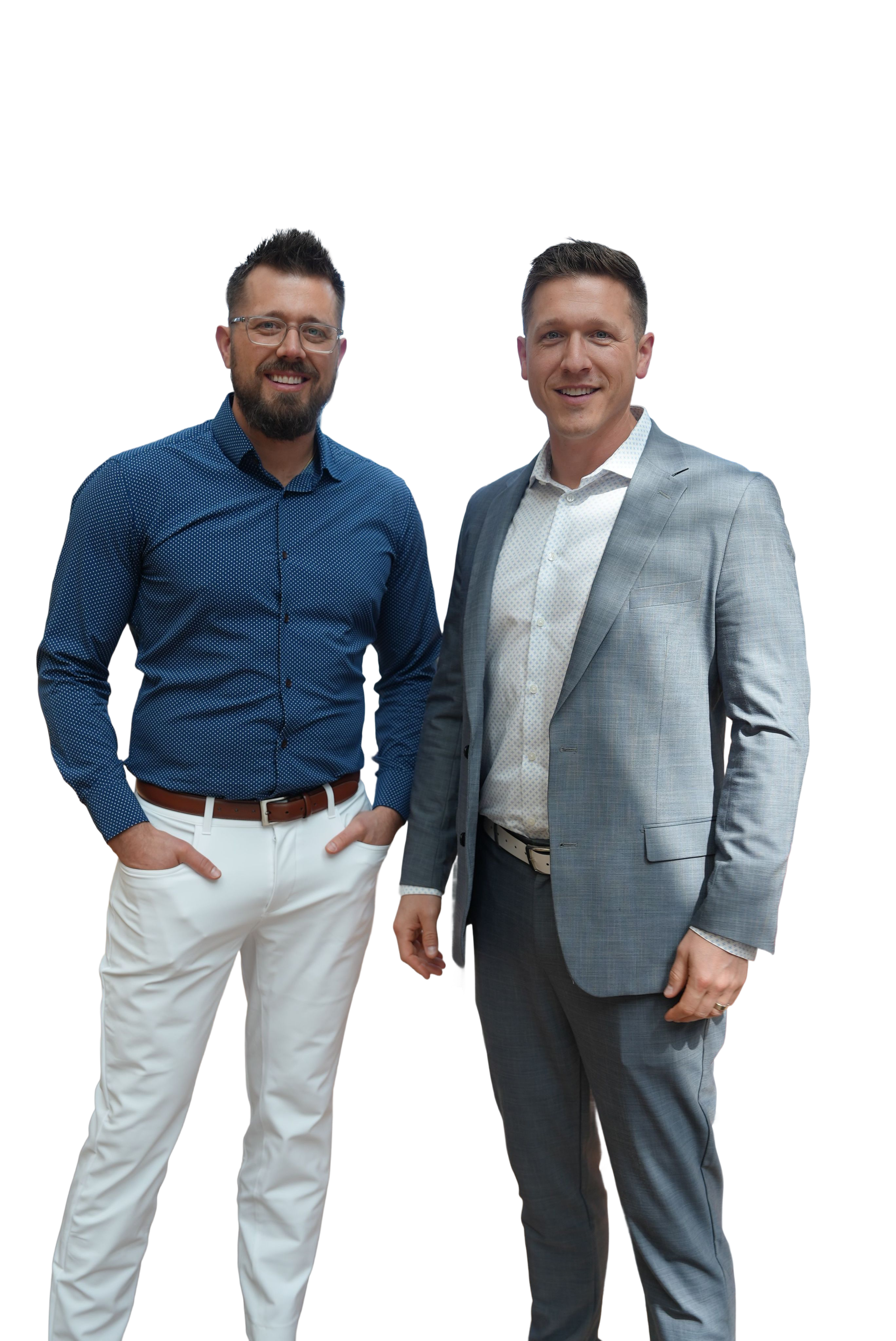 Peter Swenson and Jake, Co-Founders